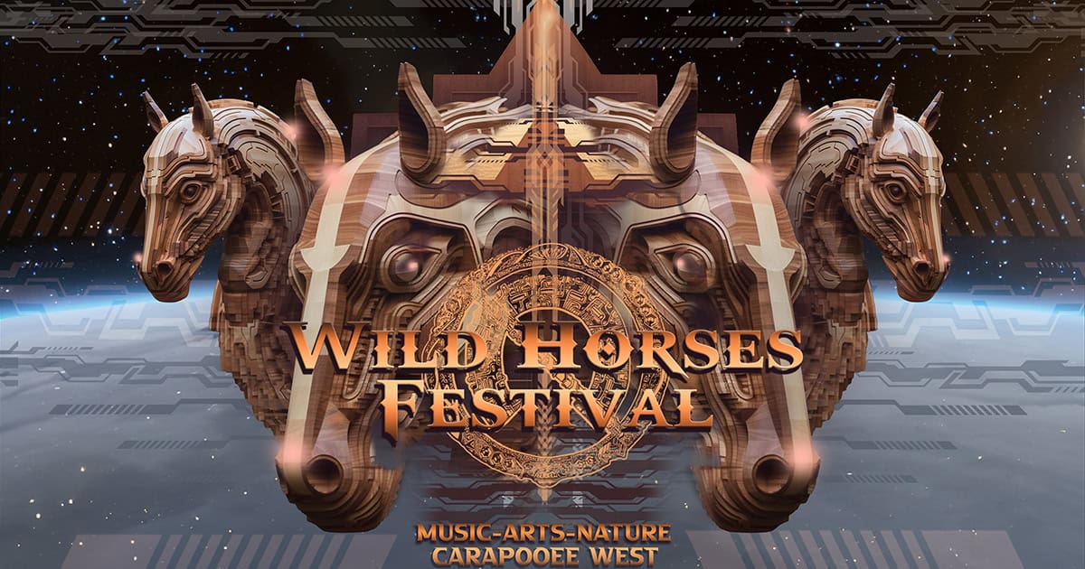 【貴重】WILD HORSES来日公演 B2ポスター Wild Horses Festival 2025