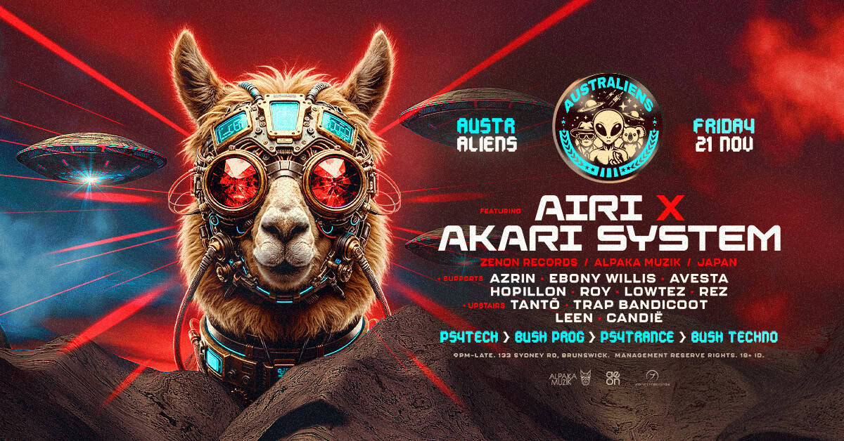 AustrAliens presents: Airi x Akari System Tickets | Triniq